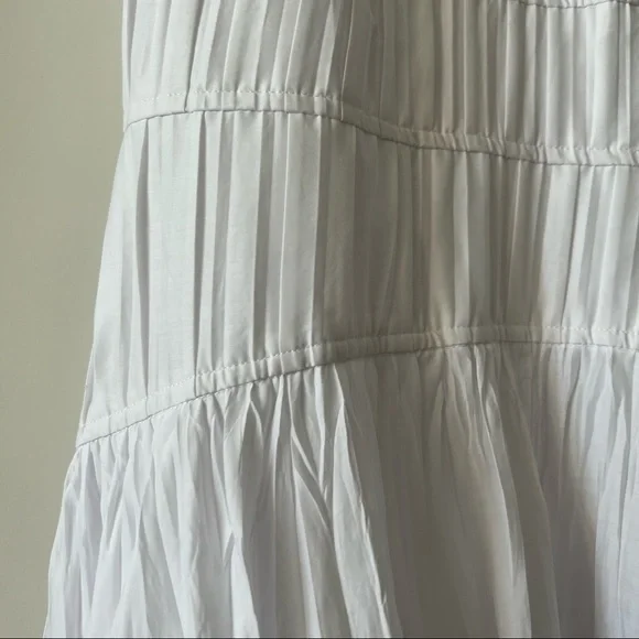 Indy Cotton Blend Plissé Maxi Dress - Picture 10 of 13